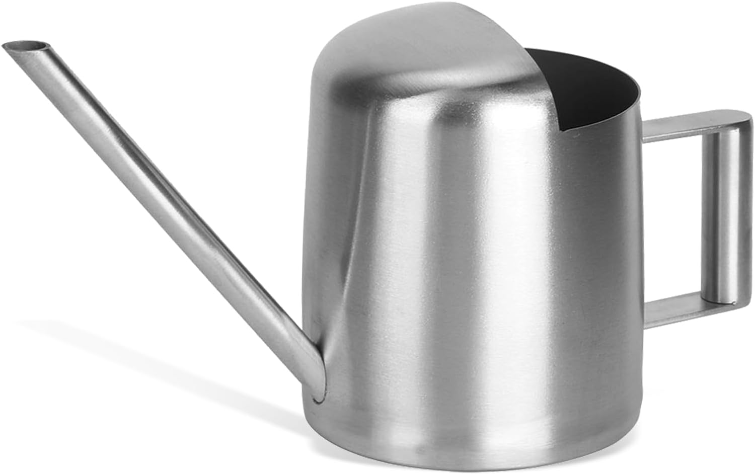 Konewka ogrodowa ze stali nierdzewnej - Metalowa konewka z długim dzióbkiem - Do roślin doniczkowych i ogrodowych 300 ml