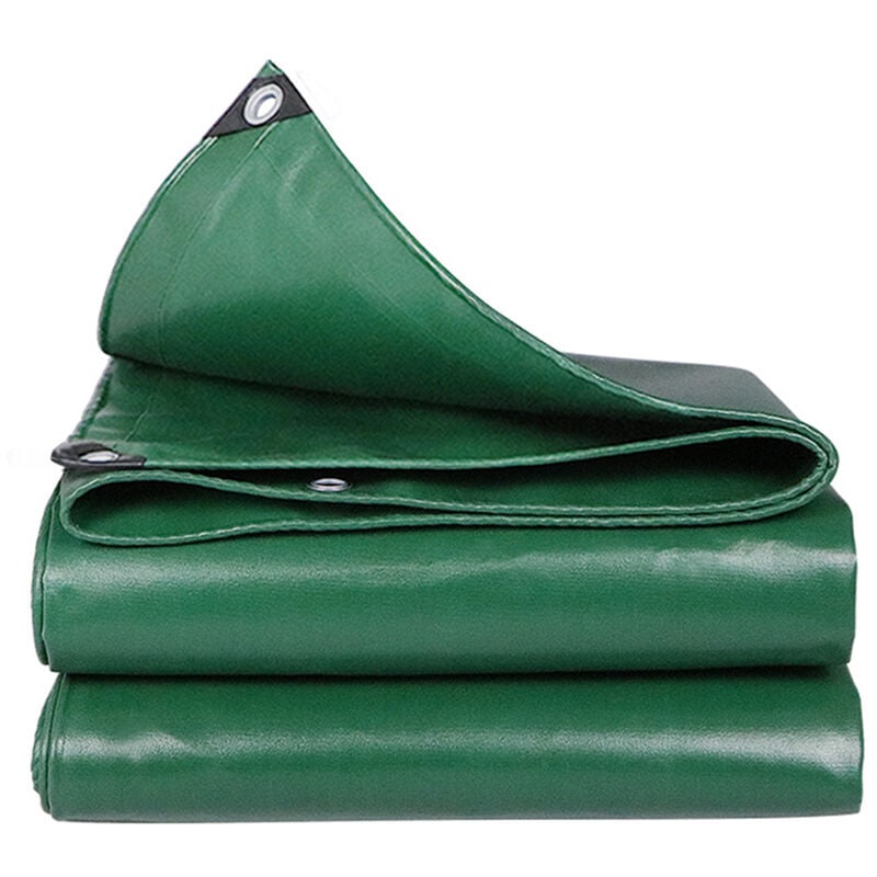 Bâche épaisse Verte Imperméable Et Résistante 450 G/m² Pour