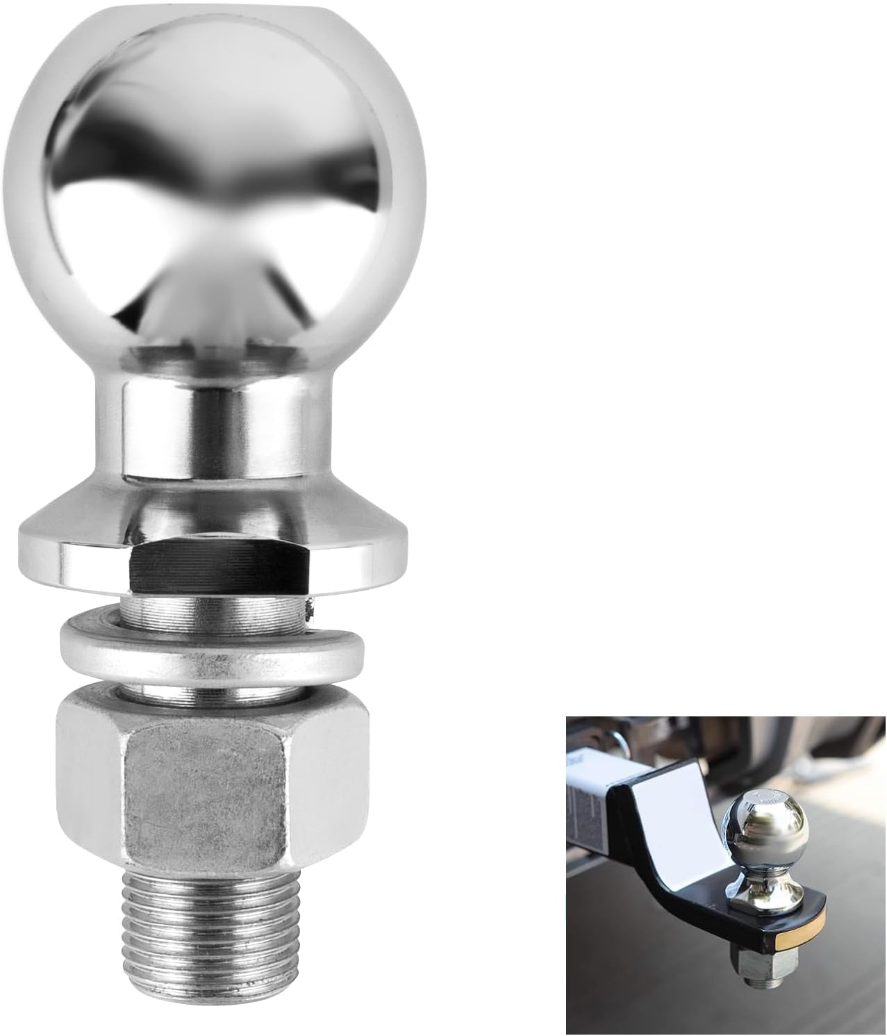 Capuchon De Boule De Remorquage Noir, Matériau En PVC Souple, Taille 50