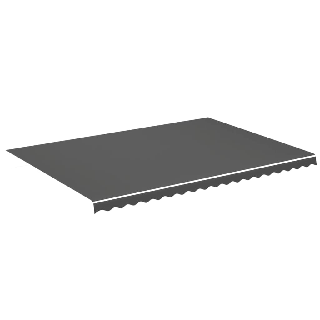 vidaXL Tessuto di Ricambio Tenda da Sole Antracite 5x3,5 m - 2