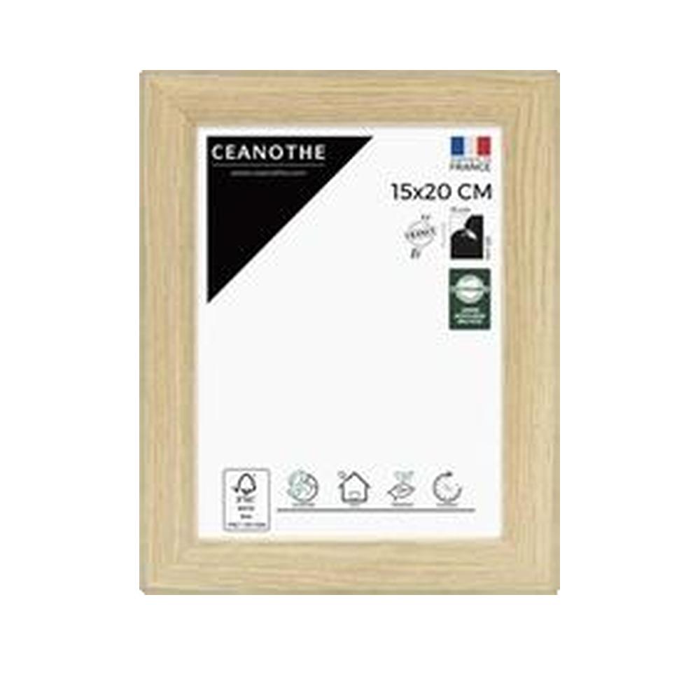 Ramka na zdjęcia ceanothe Design Éternel Brut drewno FSC® szkło akrylowe niezłomne