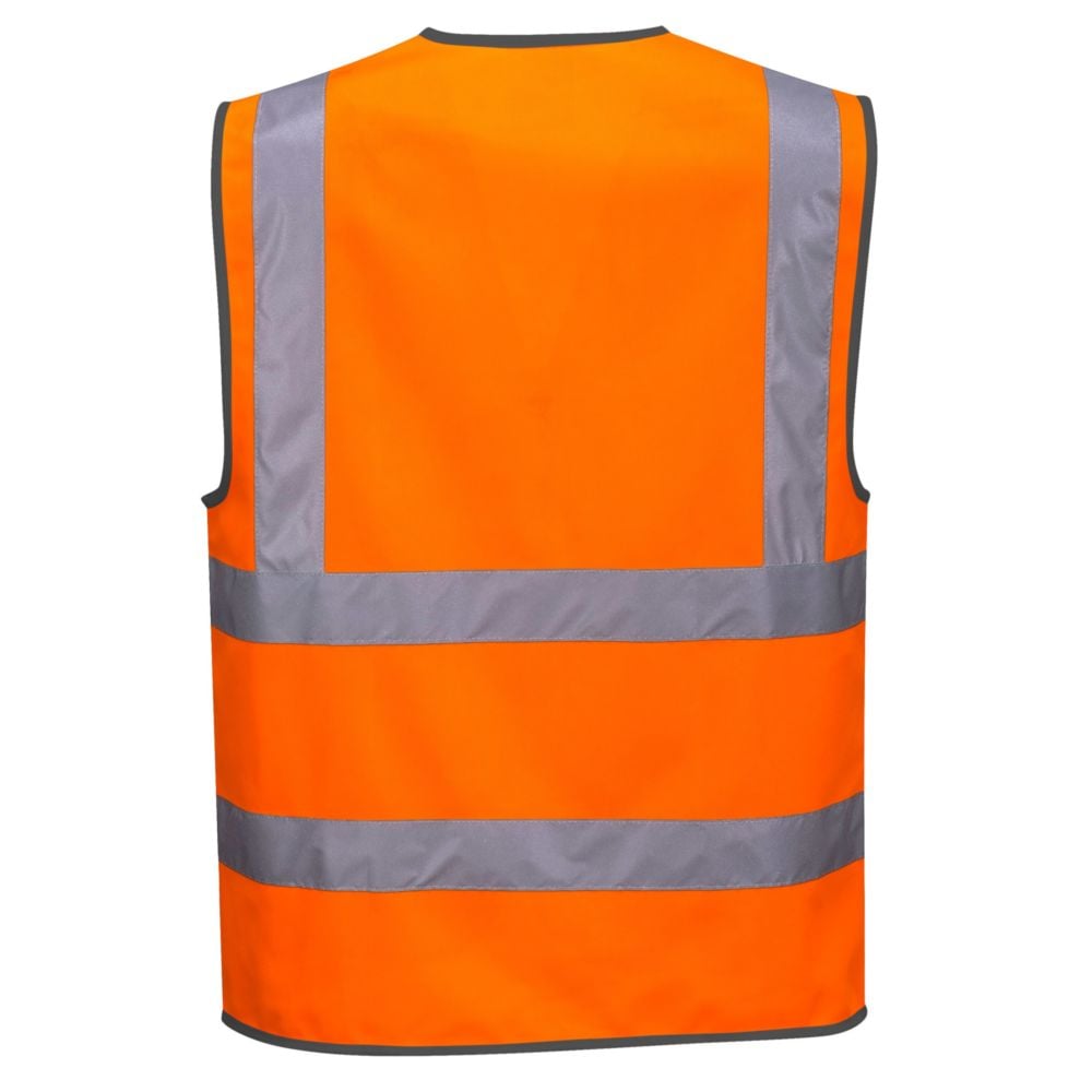 Gilet haute visibilité zippé Portwest Classe 2 Orange XXL - 2