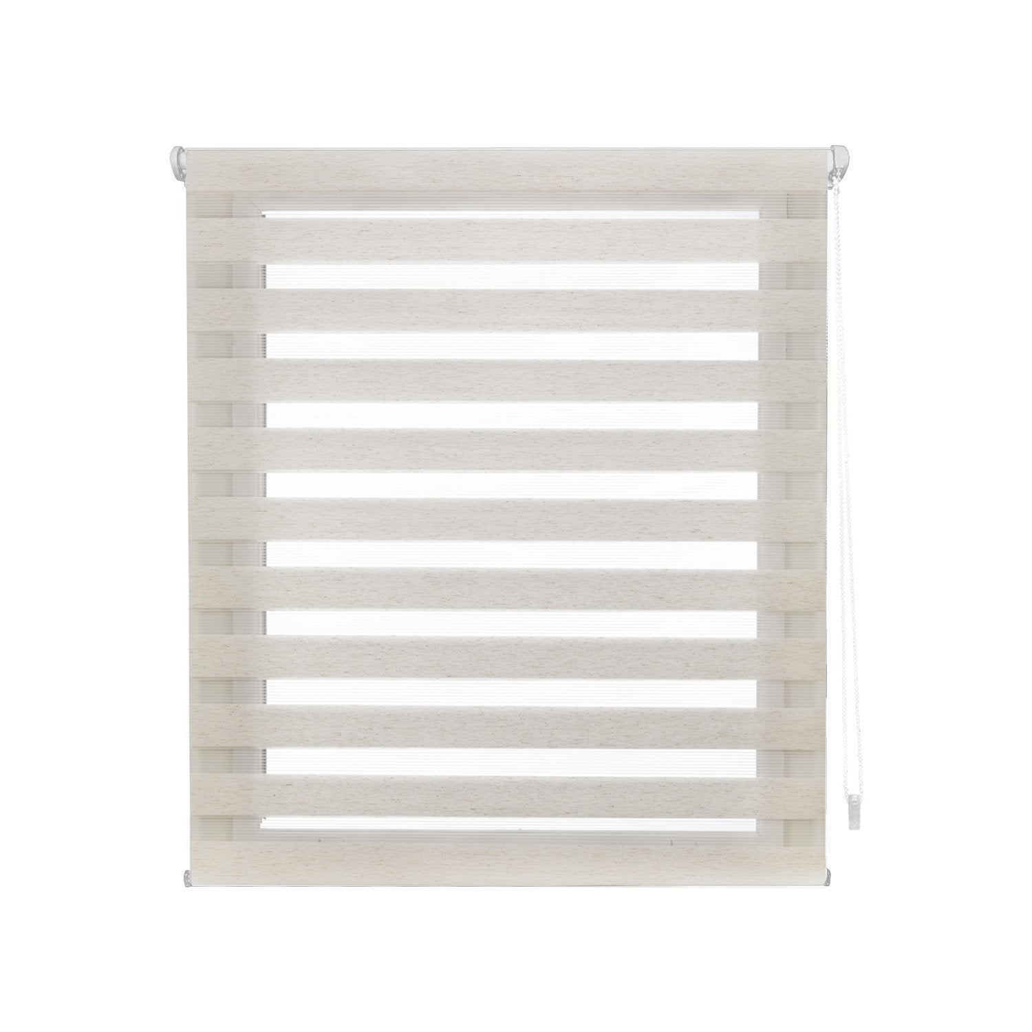 Blindecor | estor enrollable easyfix sin herramientas - medida estor: 130x180 - medida tela estor: 127x175 - estor lino