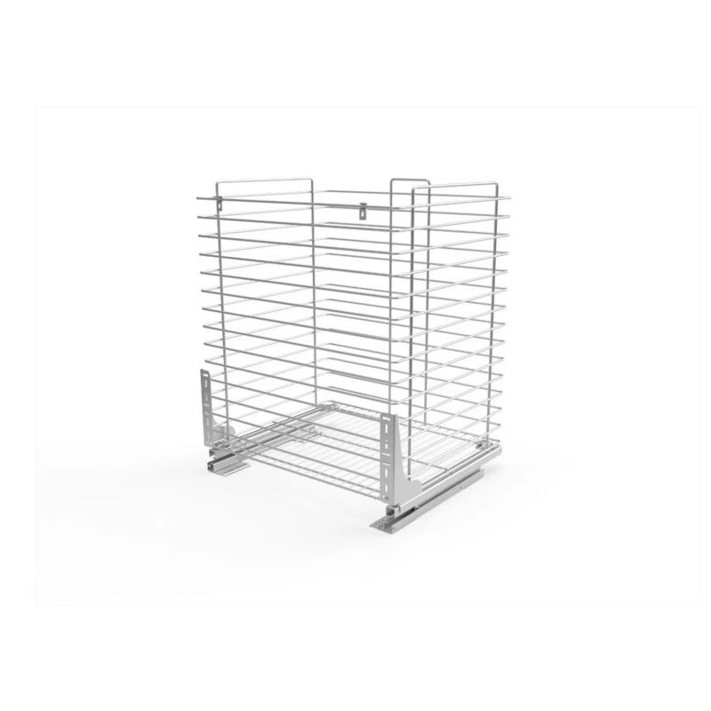 Kosz na pranie do szafki ARCO 40 cm wysuwany