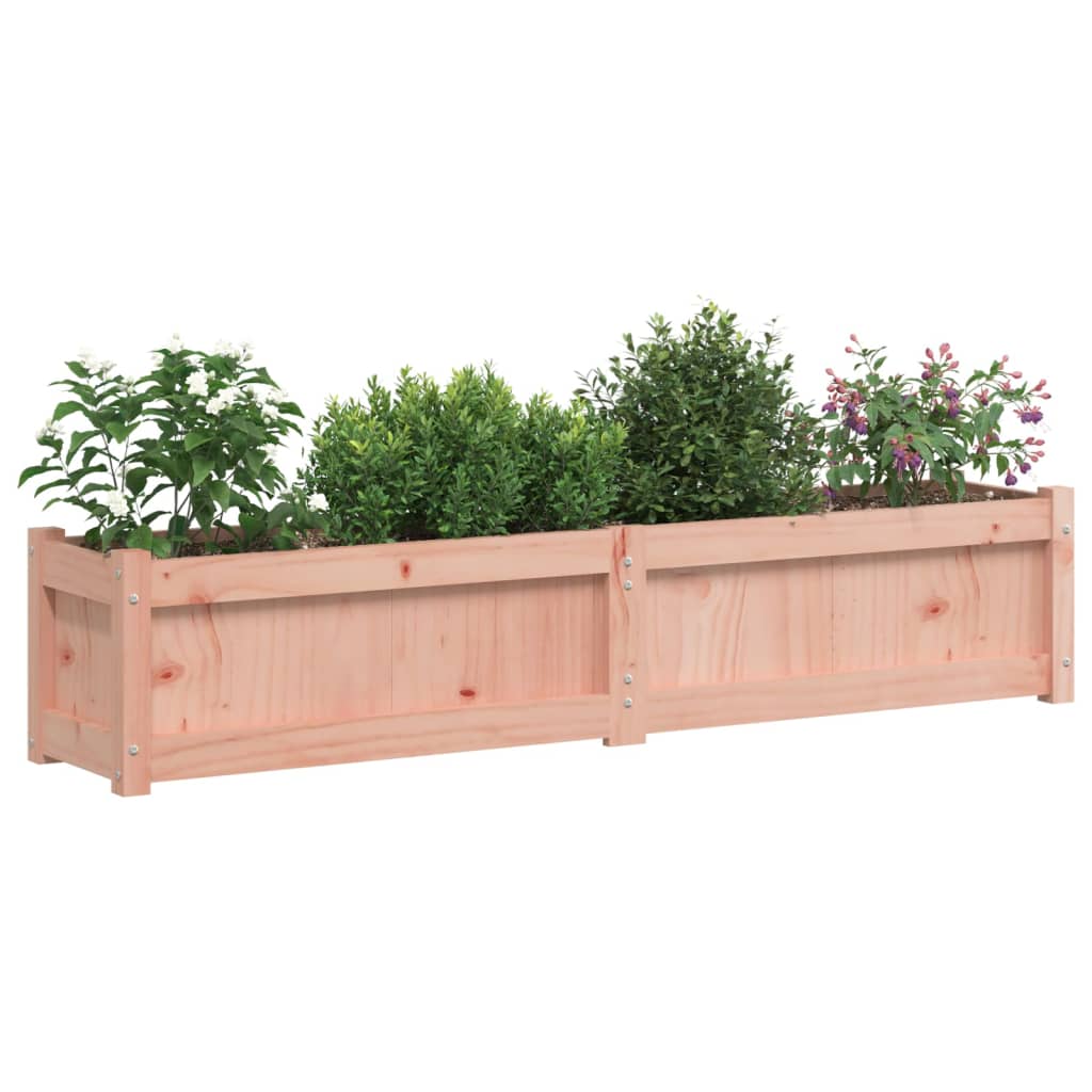 Jardinière Bac à Fleurs - 150x31x31 Cm Bois Massif Douglas - 4