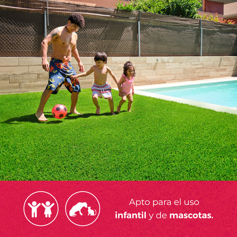Arquiservi - Relva artificial Manaslú 40mm / Rolo 2 x 30m (60m²) Alta Densidade, Resistente UV, Fácil Instalação para Jardim, Terraço e Piscina - 5