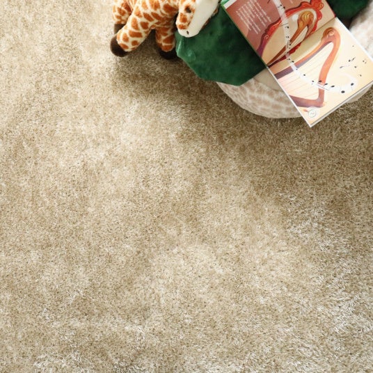 Moquette épaisse - Éclat - Shaggy beige - Echantillon 15 x 20 cm - 4