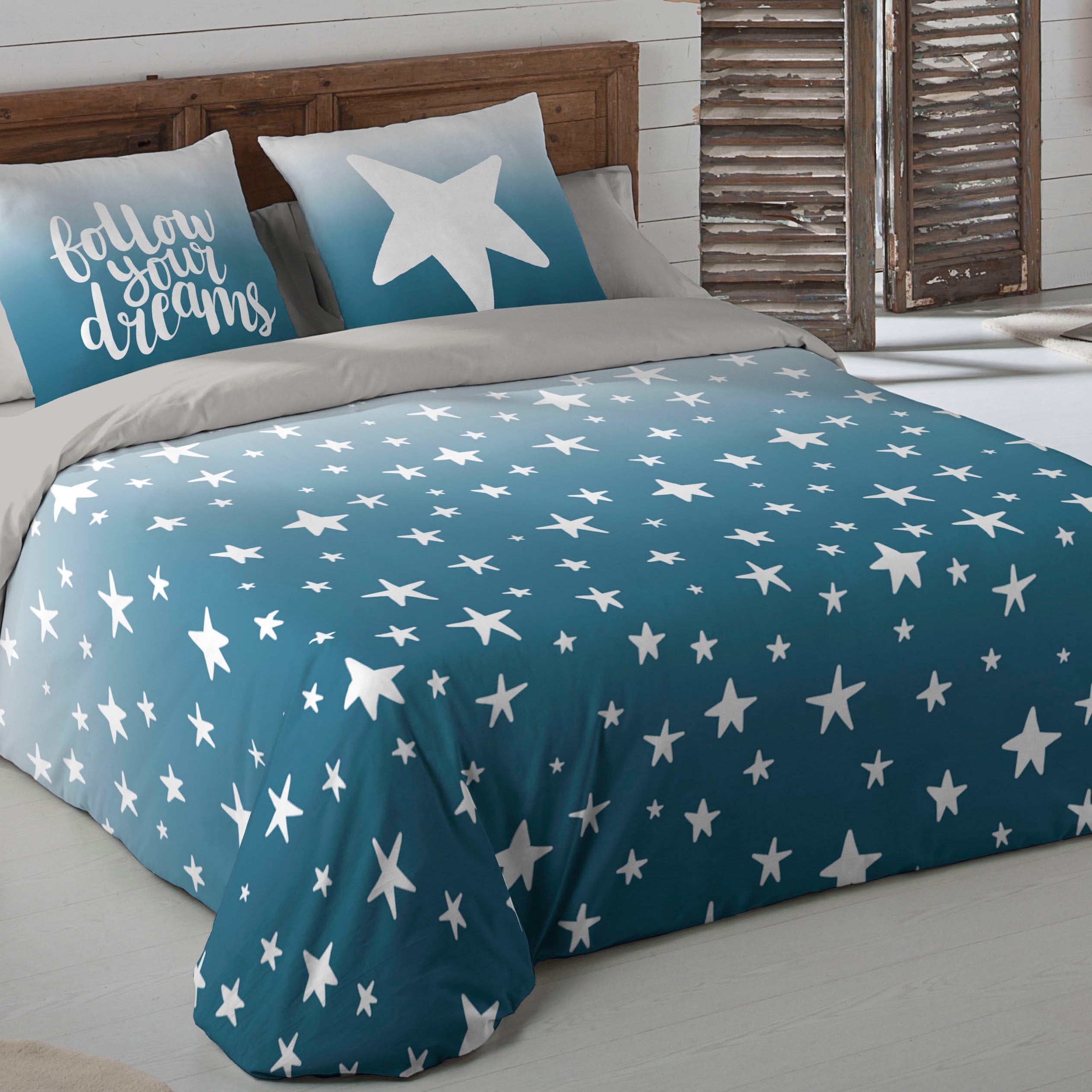 Icehome  Funda Nórdica William 100% Algodón Cama 90 , Leroy Merlin