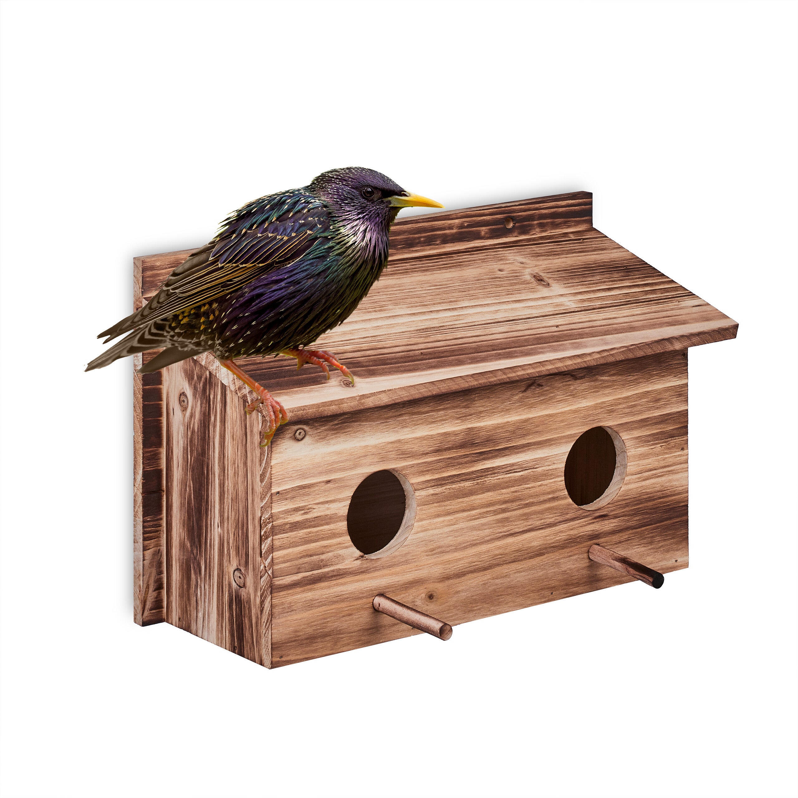 Casetta Per Nidi, Casetta Per Uccelli, Nido Per Mese, Uccelli - Foto 9