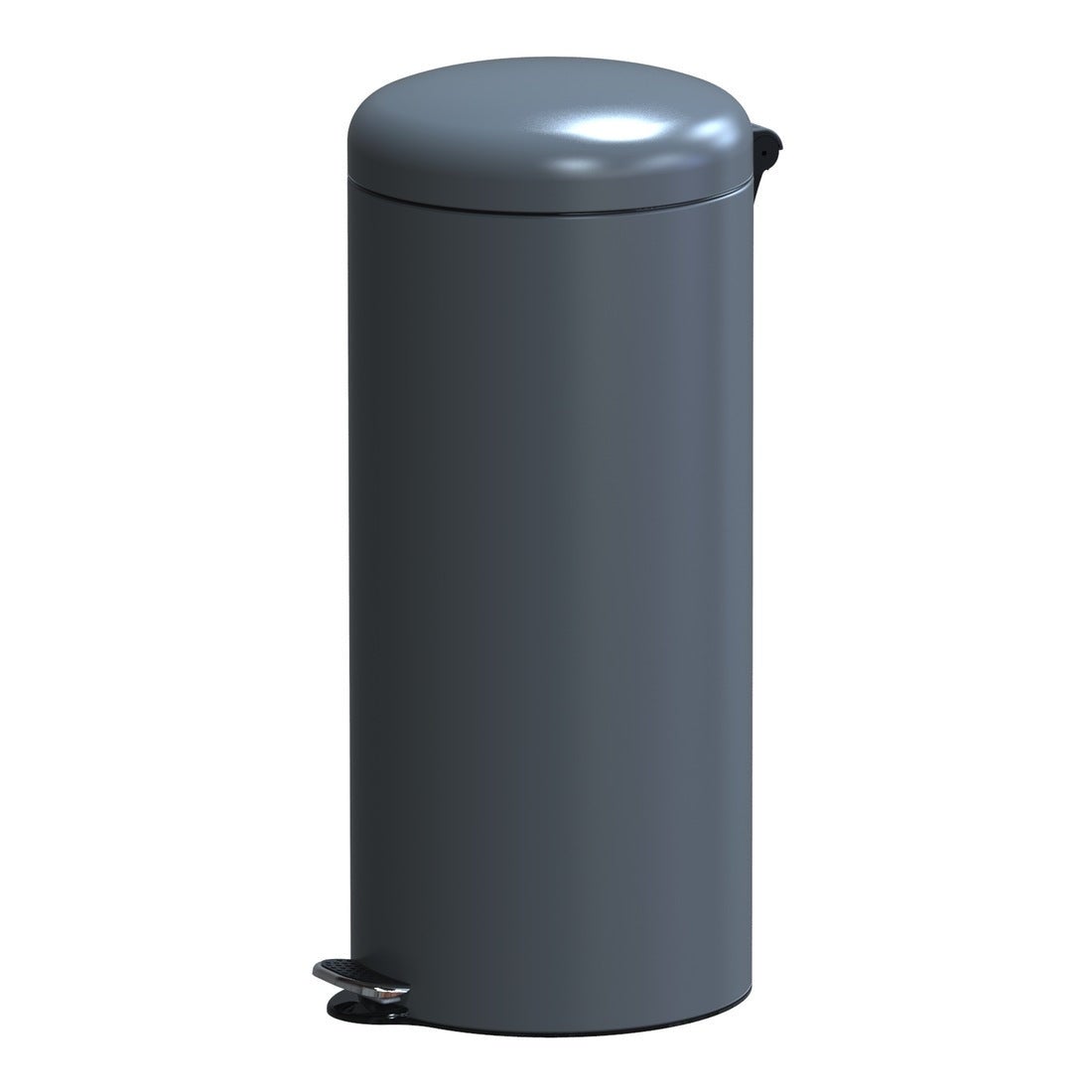 Kosz na Śmieci z Pedałem Inox URBAN szary 30L