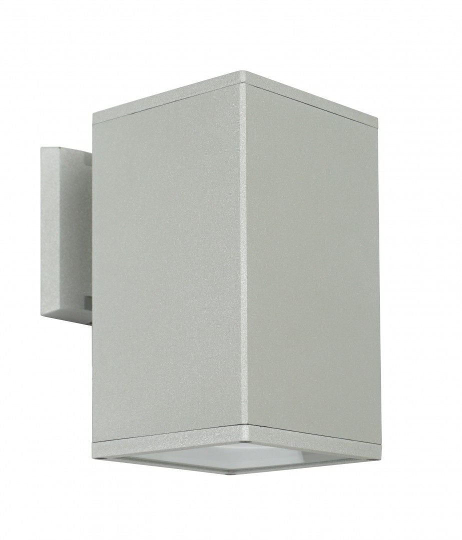 Kinkiet zewnętrzny Adela srebrny 1xE27x60W wym: 20x12x18,5 cm IP54 SU-MA