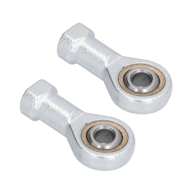 Lot De 8 Roulements à Billes 606ZZ 6x17x6mm En Acier Haute Teneur En Carbone - Double Scellé, Pré-lubrifié