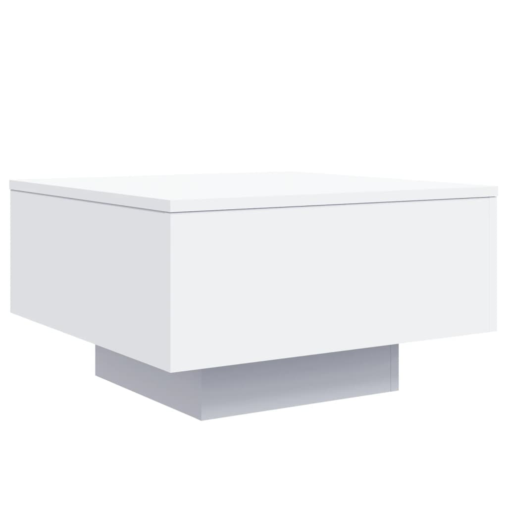 Table d'appoint fil métal blanc - Govik Table d'appoint fil métal blanc - Govik