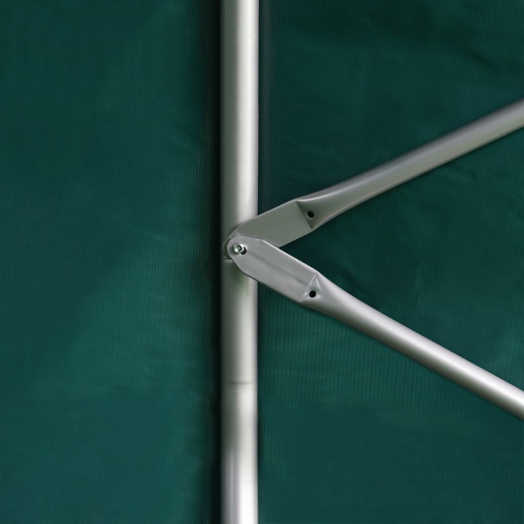 Maison Exclusive - Tenda per Bestiame in PVC 3,7x3,7 m Verde - 5