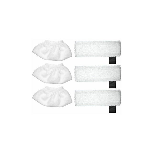 KEEPOW 8 PCS Bonnettes Microfibre pour Karcher SC1 SC2 SC3 SC4 SC5
