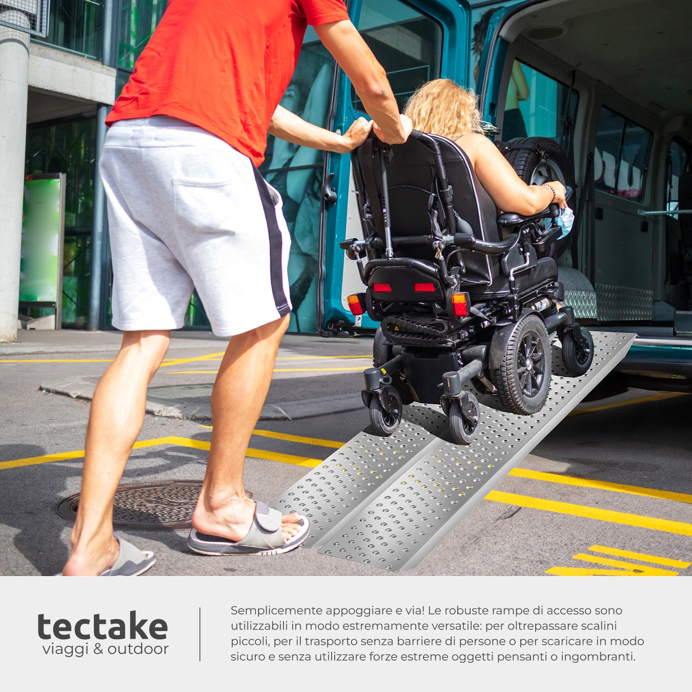 TECTAKE Rampas de carga Kit de 2 - 6