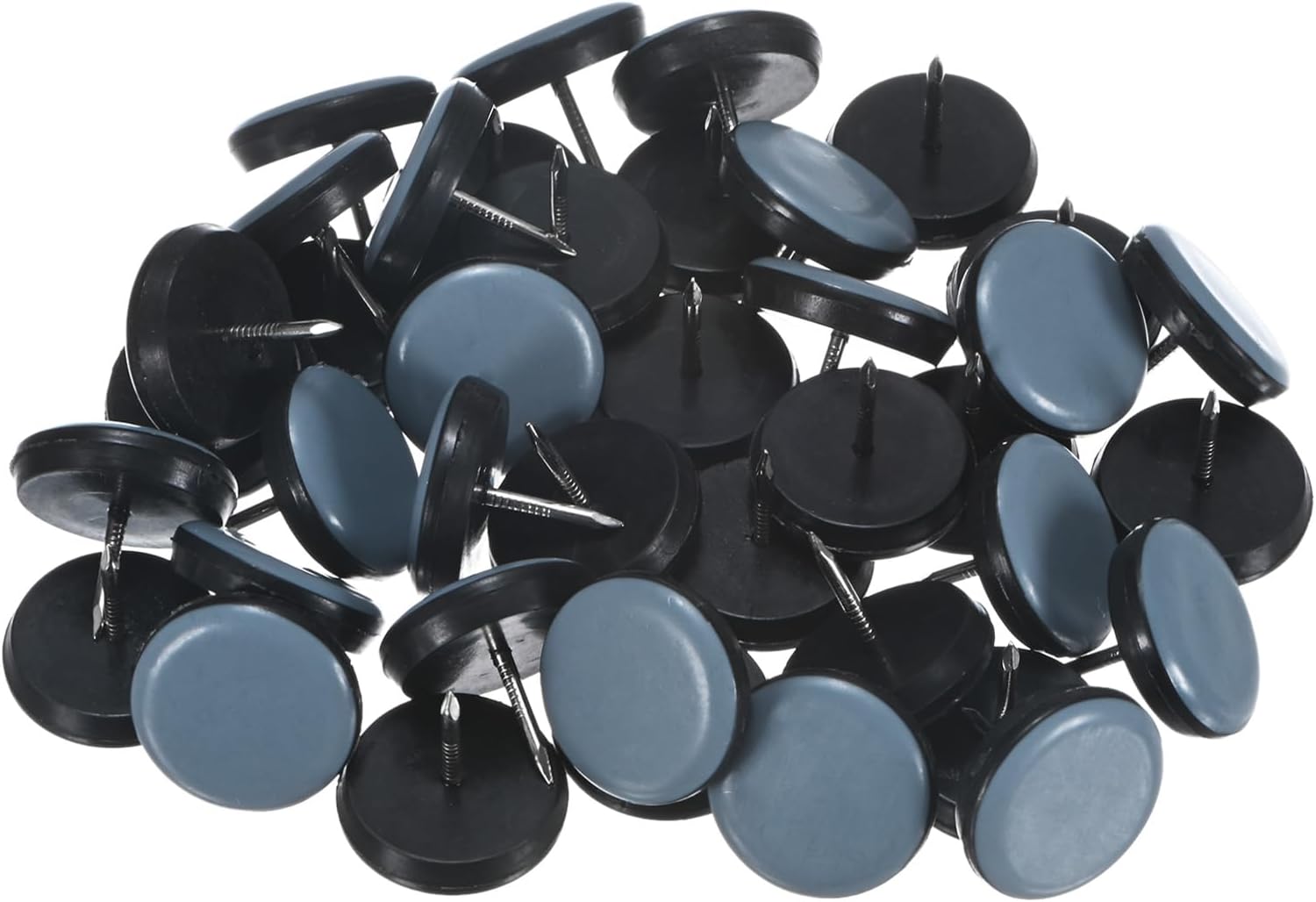 100 Patins Anti-dérapants Pour Tringles à Rideaux De 6mm – Lot De 2 – Idéal Pour Toutes Les Pièces