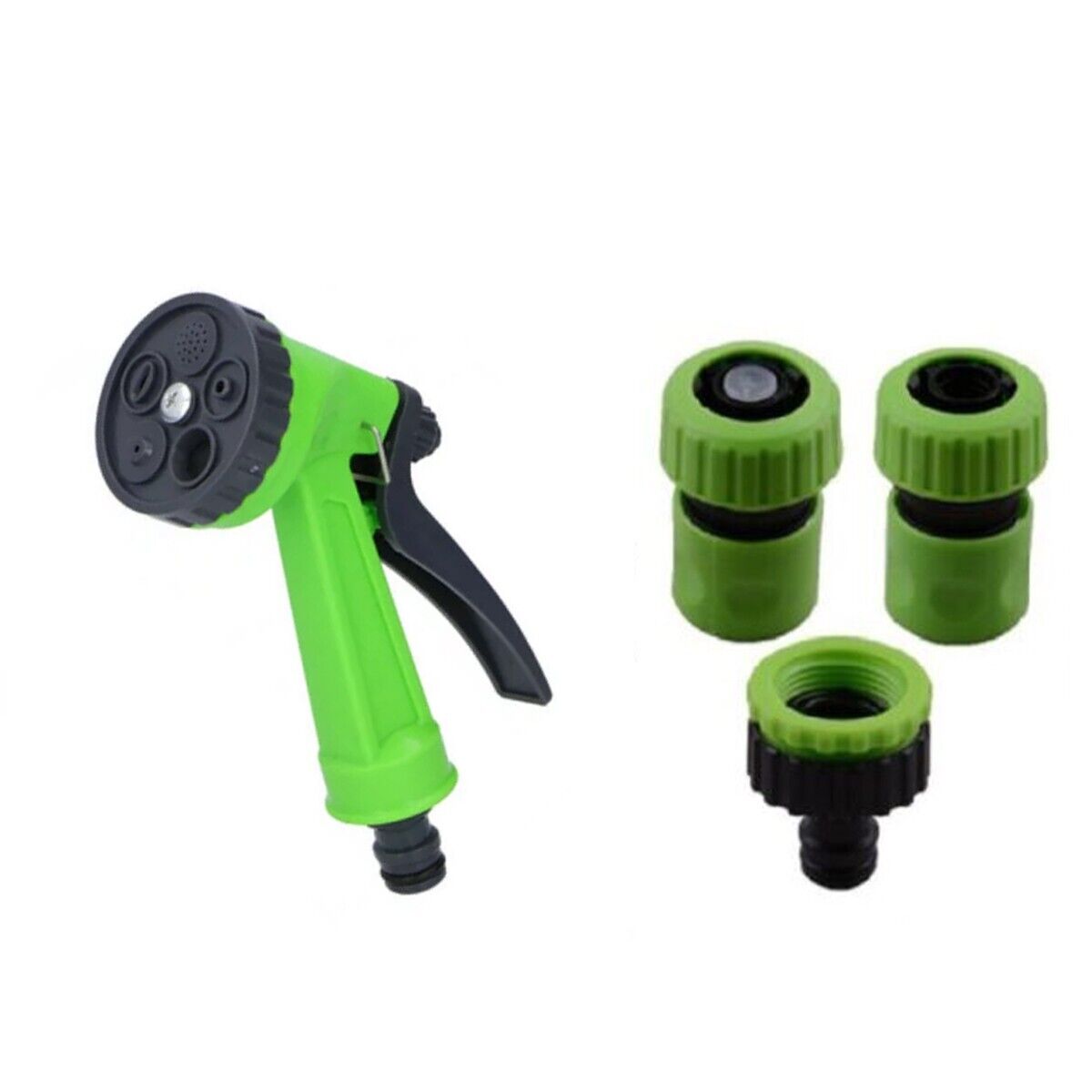 Pistola A Spruzzo Mivos Da Giardino - Set Irrigazione Alta Pressione Con 2 Attacchi Rapidi - Foto 5