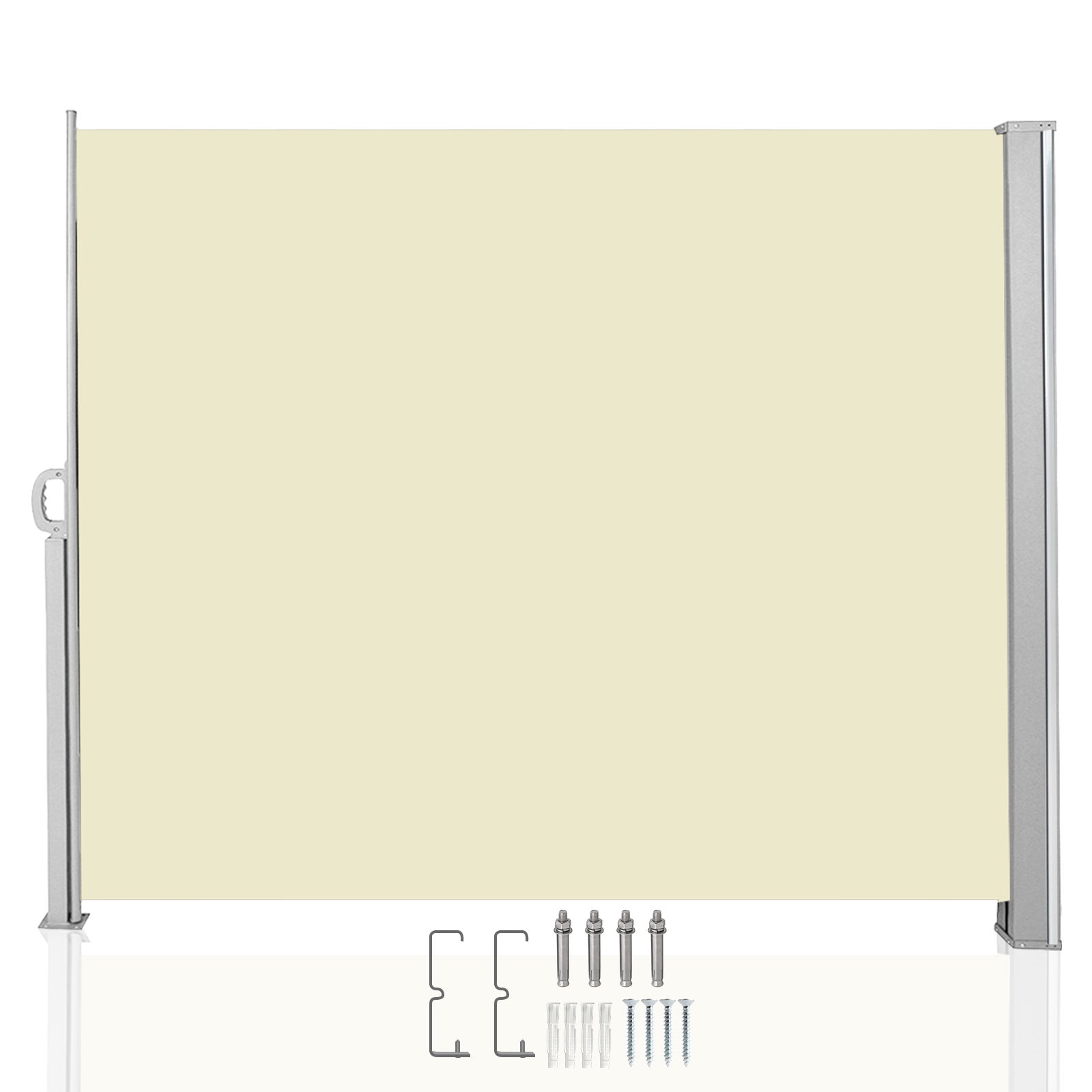 Brise-vue Occultant Claustra Beige 1x4m – Canisse Terrasse Balcon – Neuf