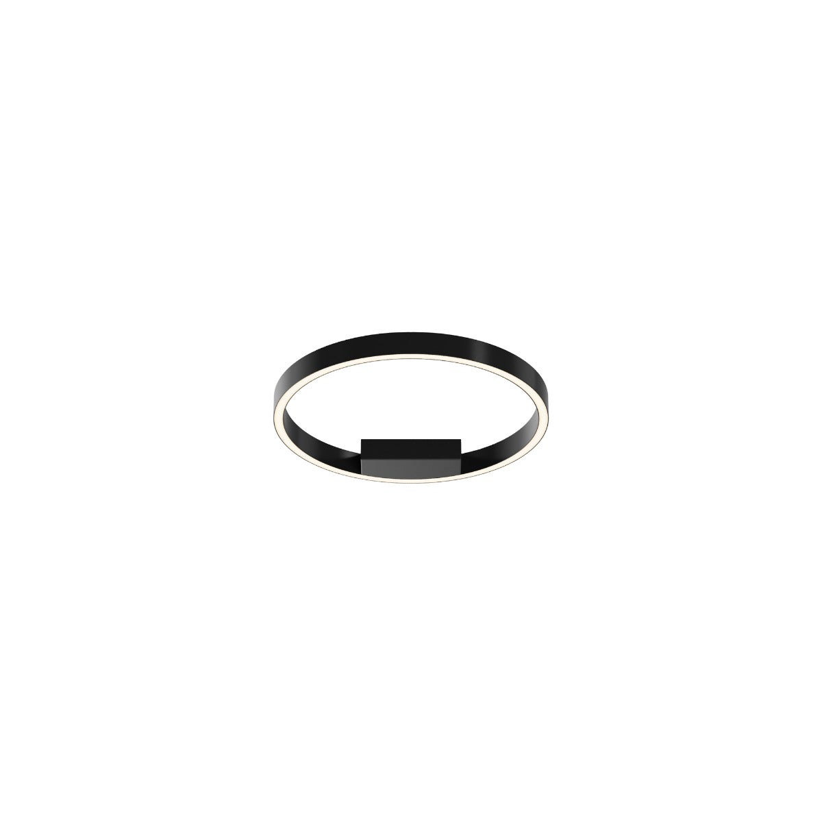 Plafon okrągły LED RIM 24W 3000/4000KK 2350lm aluminium czarno-biały wym:3,5x40x40cm IP20 Maytoni
