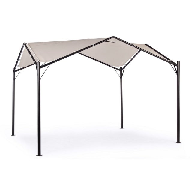 Bizzotto gazebo dome 3.5x3.5 antracite - grigio 795495