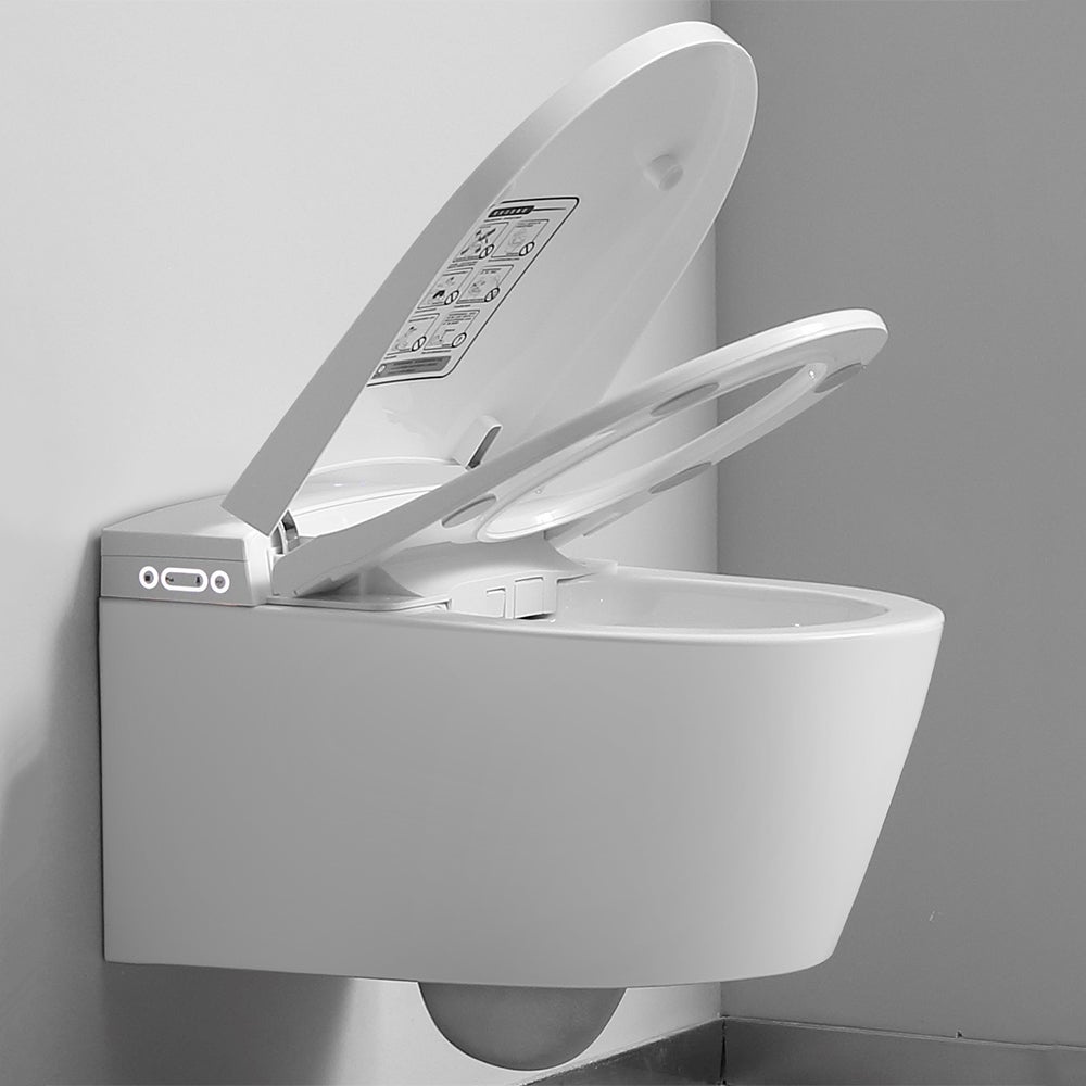 WC japonais suspendu blanc Crystal Plus Leroy Merlin