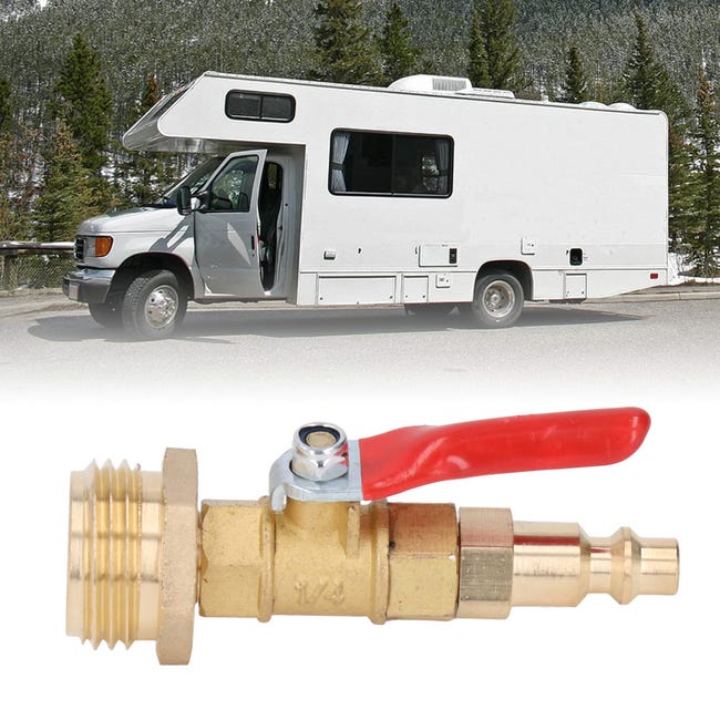 Kit per L'inverno Camper con Spina a Connessione Rapida e Adattatore Kit per L'inverno Camper con Spina a Connessione Rapida e Adattatore