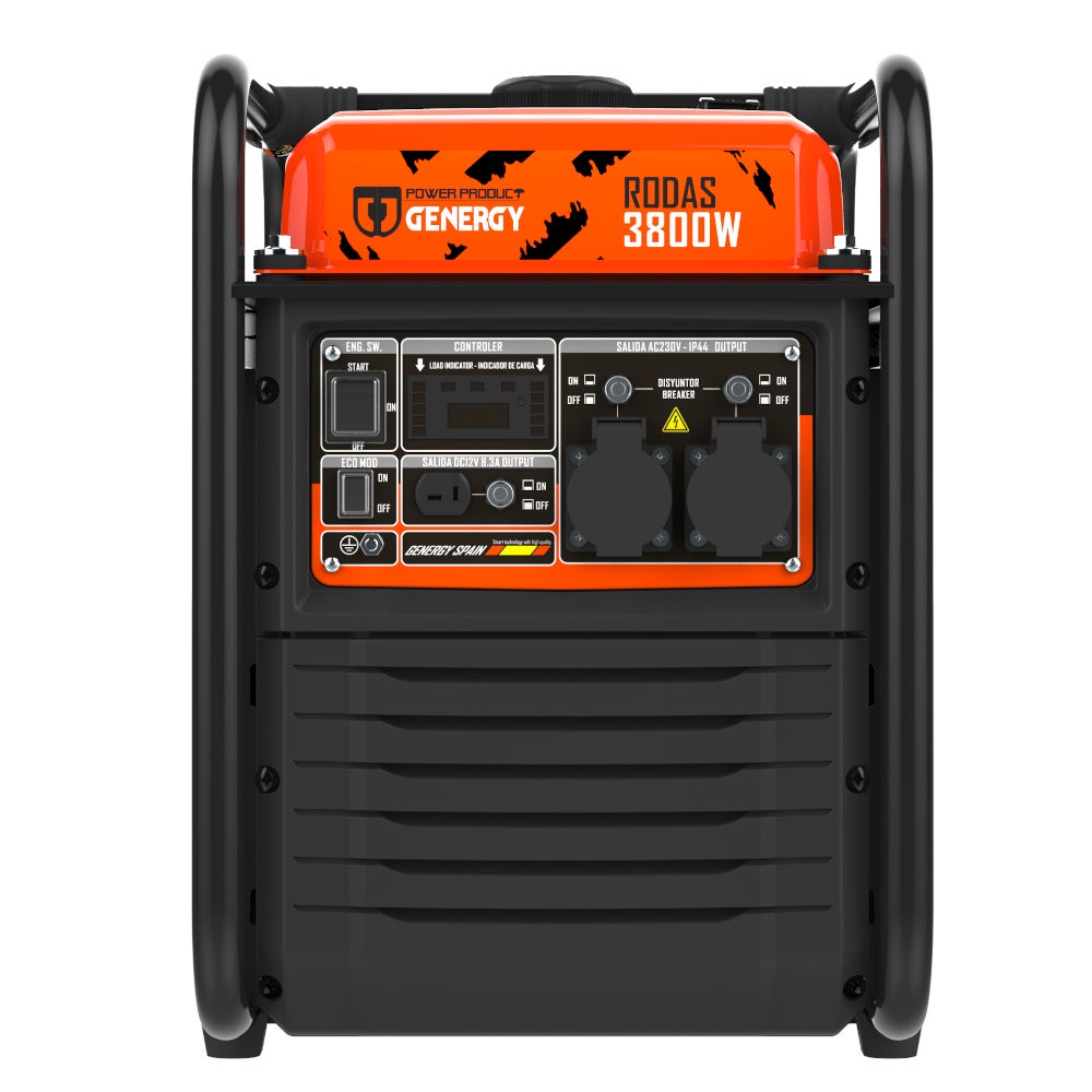 Groupe électrogéne inverter GENERGY RODAS 3800W Démarrage électrique - Générateur Électrique essence best seller - 4