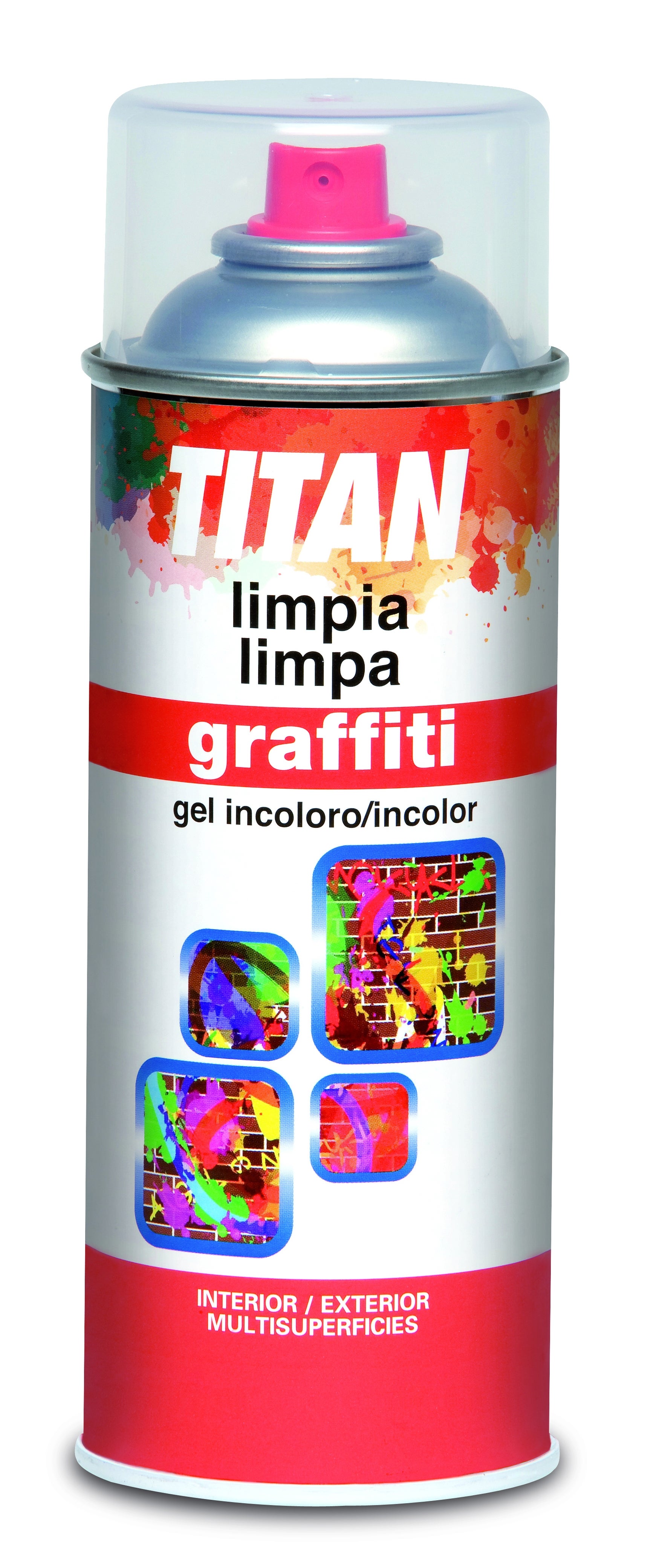 Spray Limpia Graffiti Titan 400 Ml Incoloro | Leroy Merlin