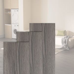 Revêtement De Sol PVC Aspect Bois Granit Noir - 13,90 €/m² - Primaflor - 2,5 Mm D'épaisseur