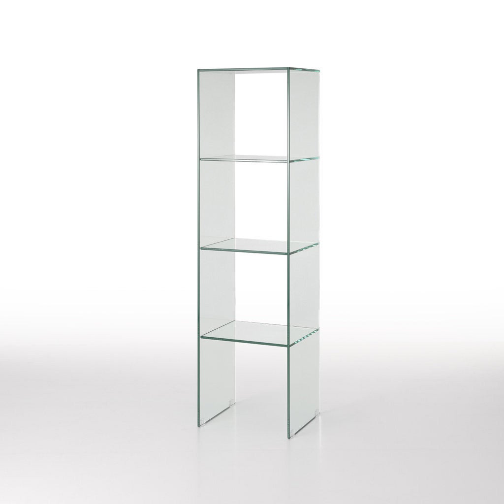 Libreria a 3 ripiani LILOET 102 cm Bianco