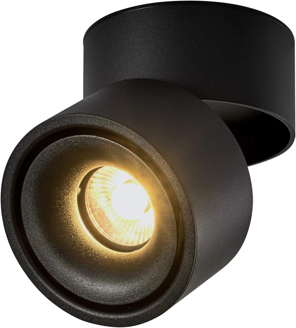 Lampa sufitowa LED Noir reflektory sufitowe lampa sufitowa reflektory oprawa sufitowa reflektory sufitowe regulowane oświetlenie