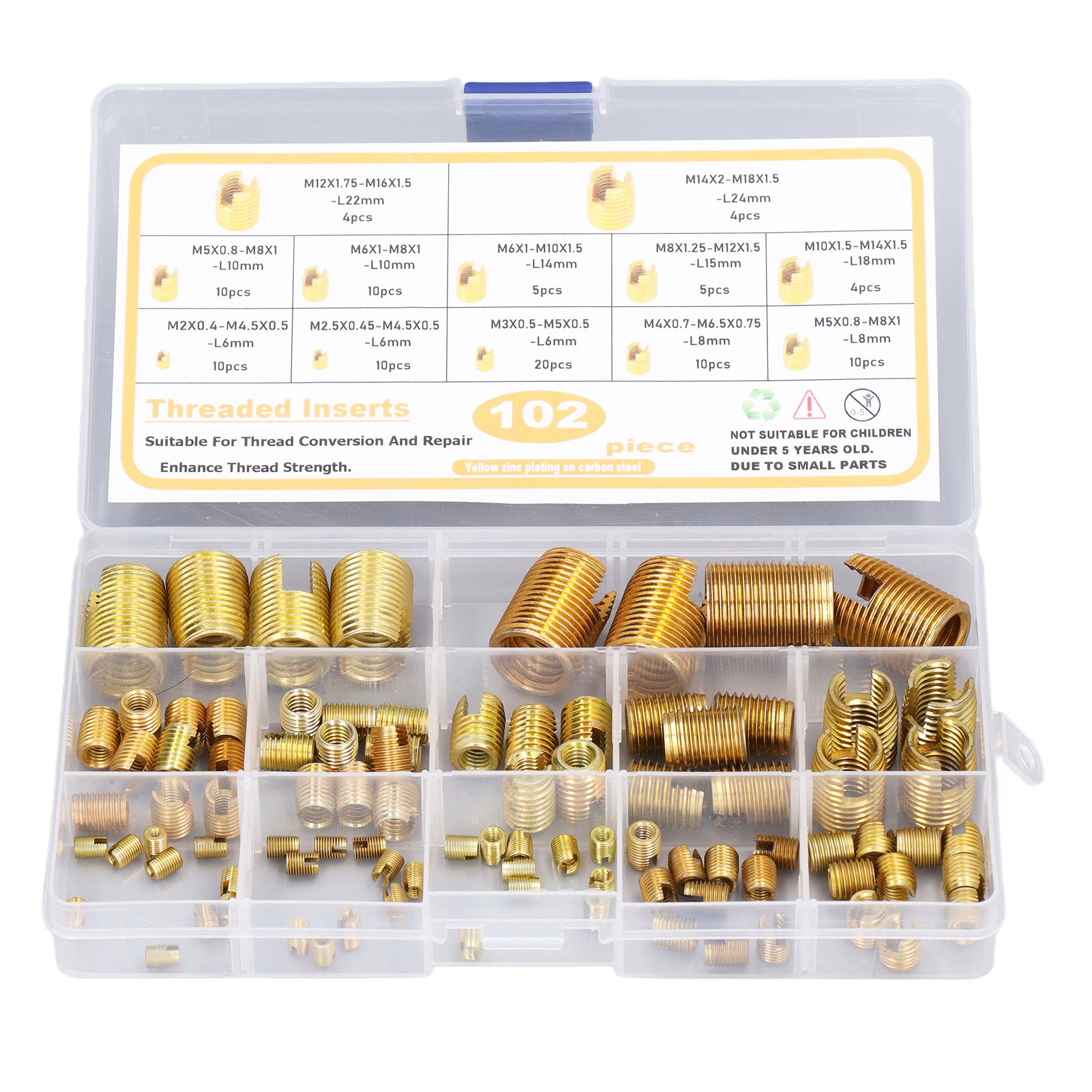 Inserti Filettati Autofilettanti A Tre Fori Produttori E Fornori Cina - Foto 5