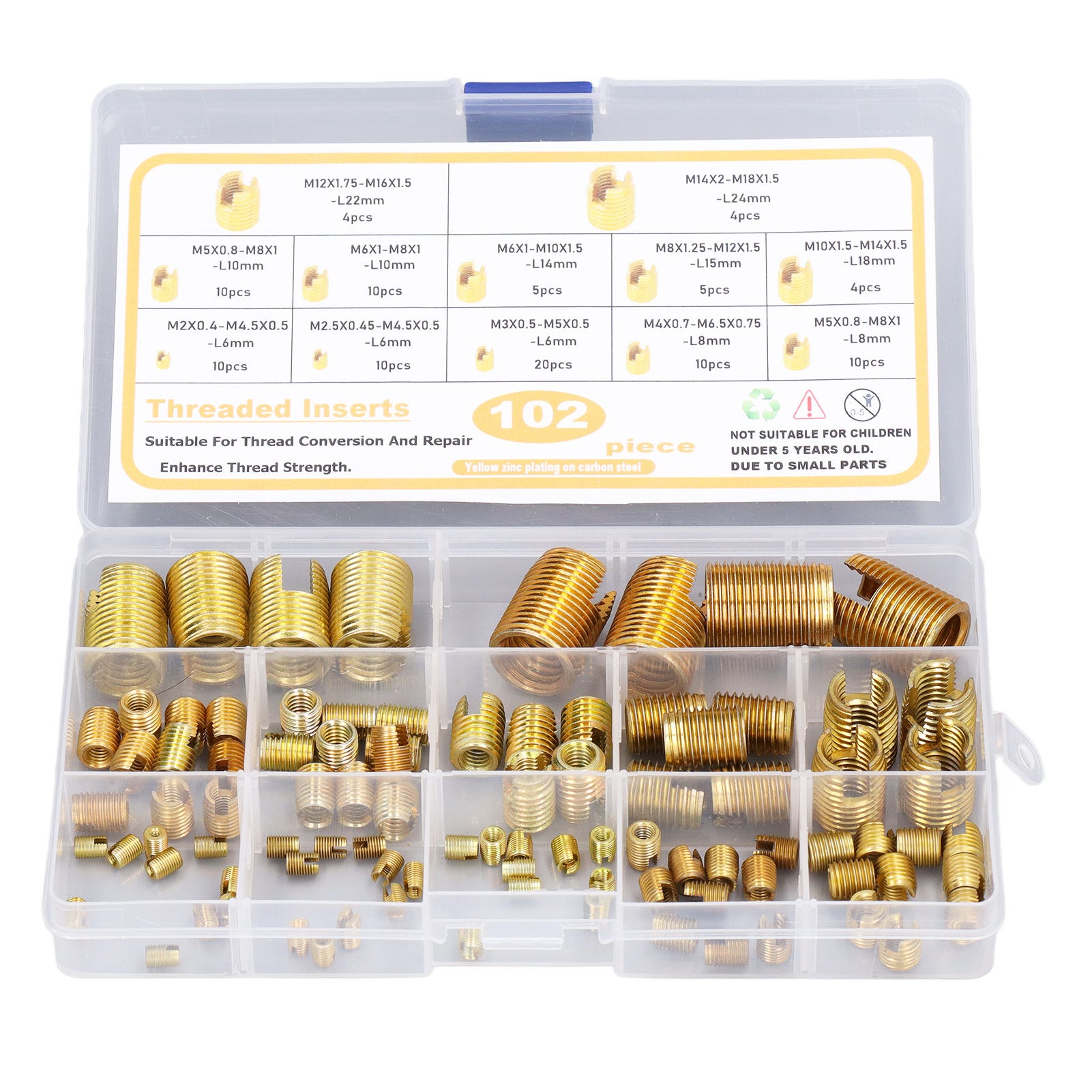 Inserti Filettati Autofilettanti A Tre Fori Produttori E Fornori Cina - Foto 5