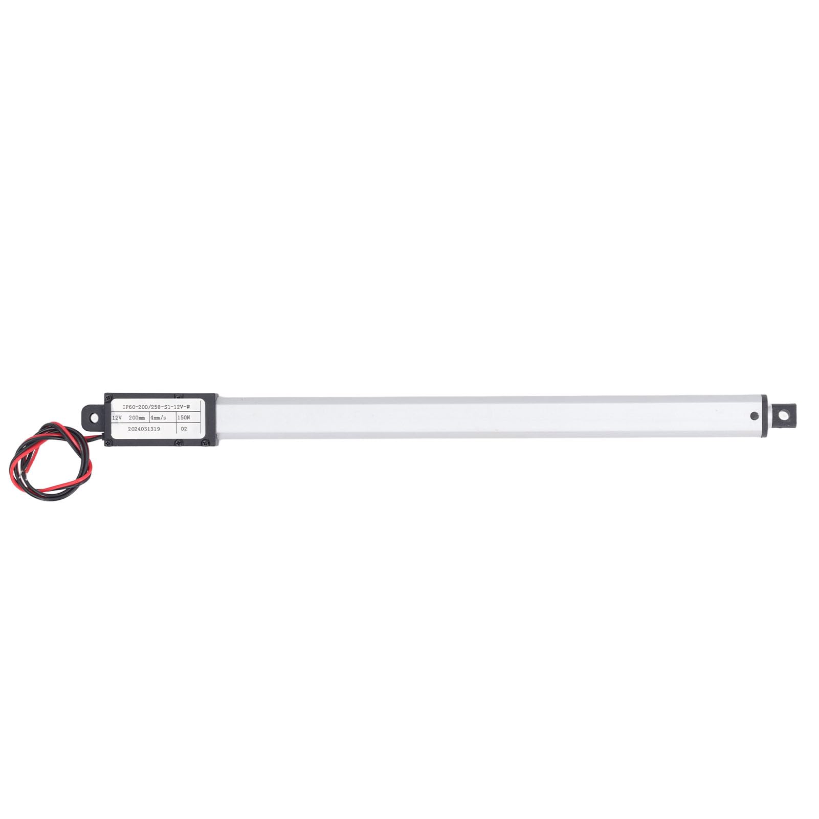 Actionneur Linéaire Électrique 12V - Course 200mm, 4mm/s - Pour Automatisation Médicale