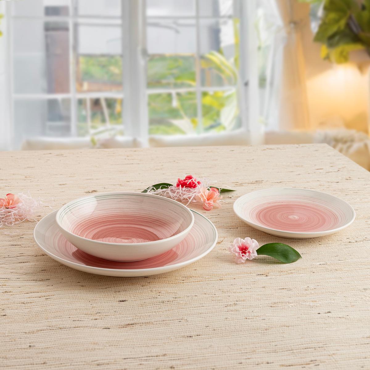 Dinnerware Vajillas Color Rosa Platos Royal Albert Bone China