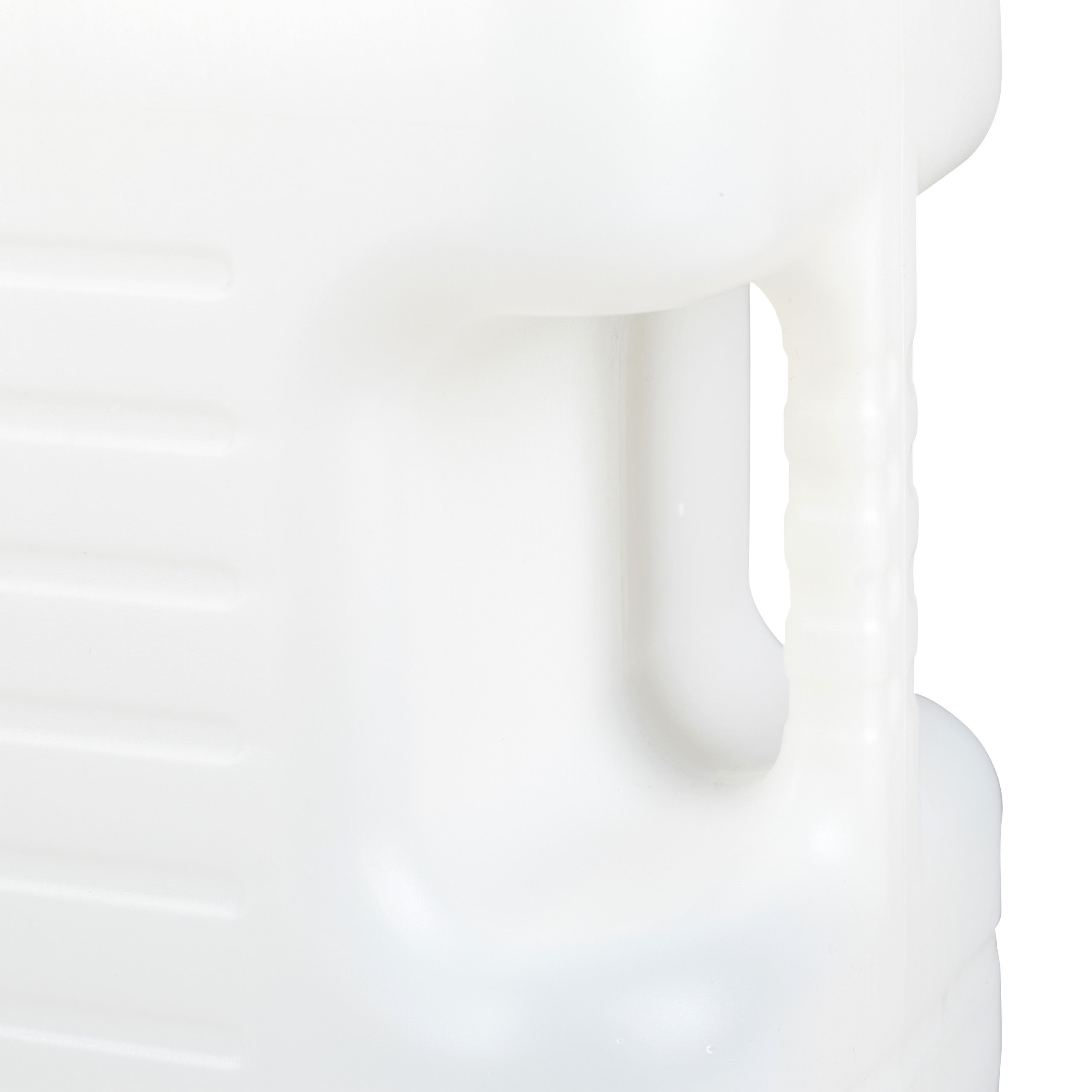 Caneca de água com torneira, 20L, plástico sem BPA, tampa larga, pega, recipiente para camping, branco/verde, Relaxdays - 8