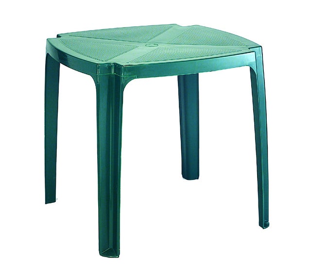 Table en résine verte 75x75 Progarden