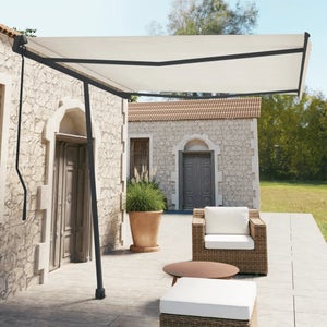 Parasol Rectangulaire Aluminium 210x140 Cm - UV 50+, Ventilation, Matériau Recyclé