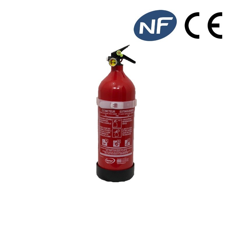 Extincteur 2L Eau + Additif classe ABF CE EN3 MED NF ANAF - 2