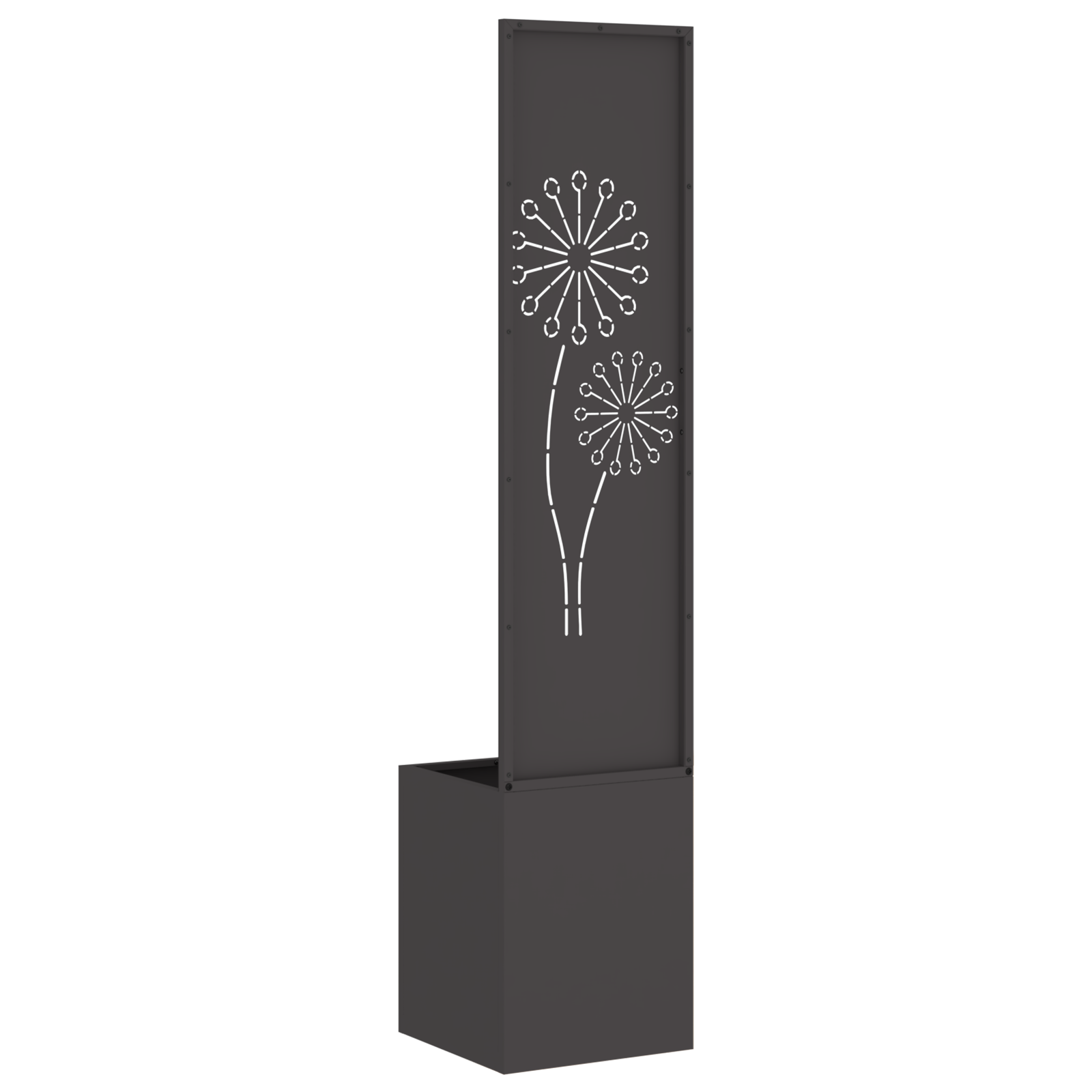 Écran de confidentialité de jardin Noir 32 x 32 x 150 cm vidaXL - 7