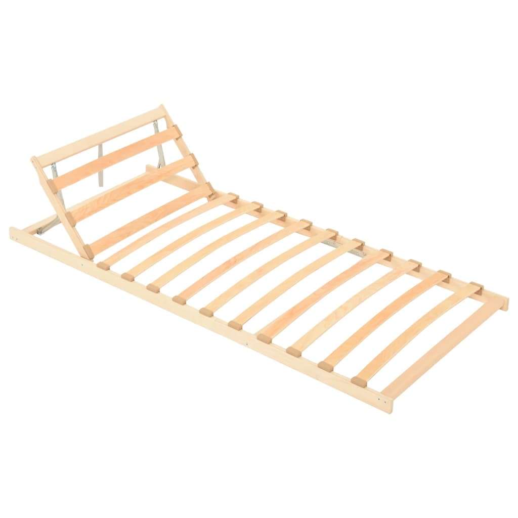 Maison exclusive - somier de láminas sin colchón con cabecera ajustable 70x200 cm