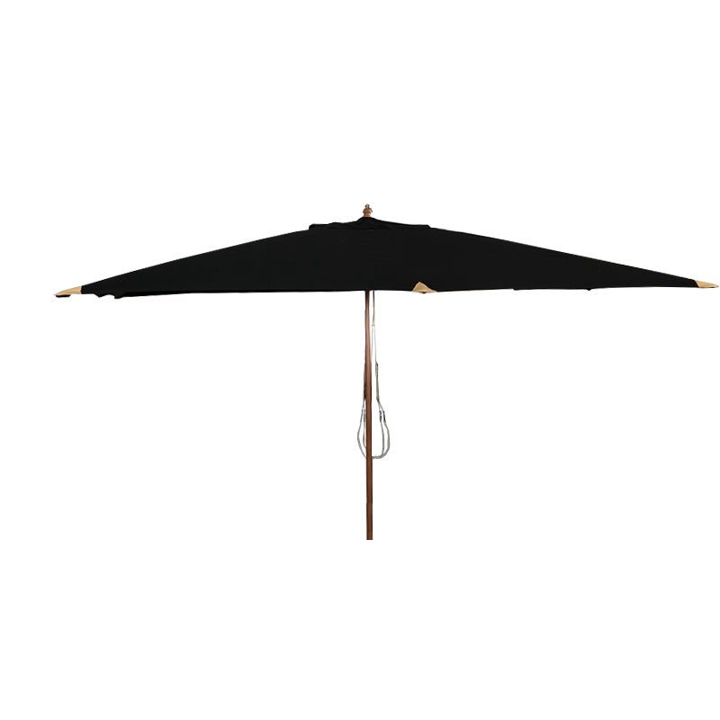 Parasol droit noir 4x3 m Pegasia - 2
