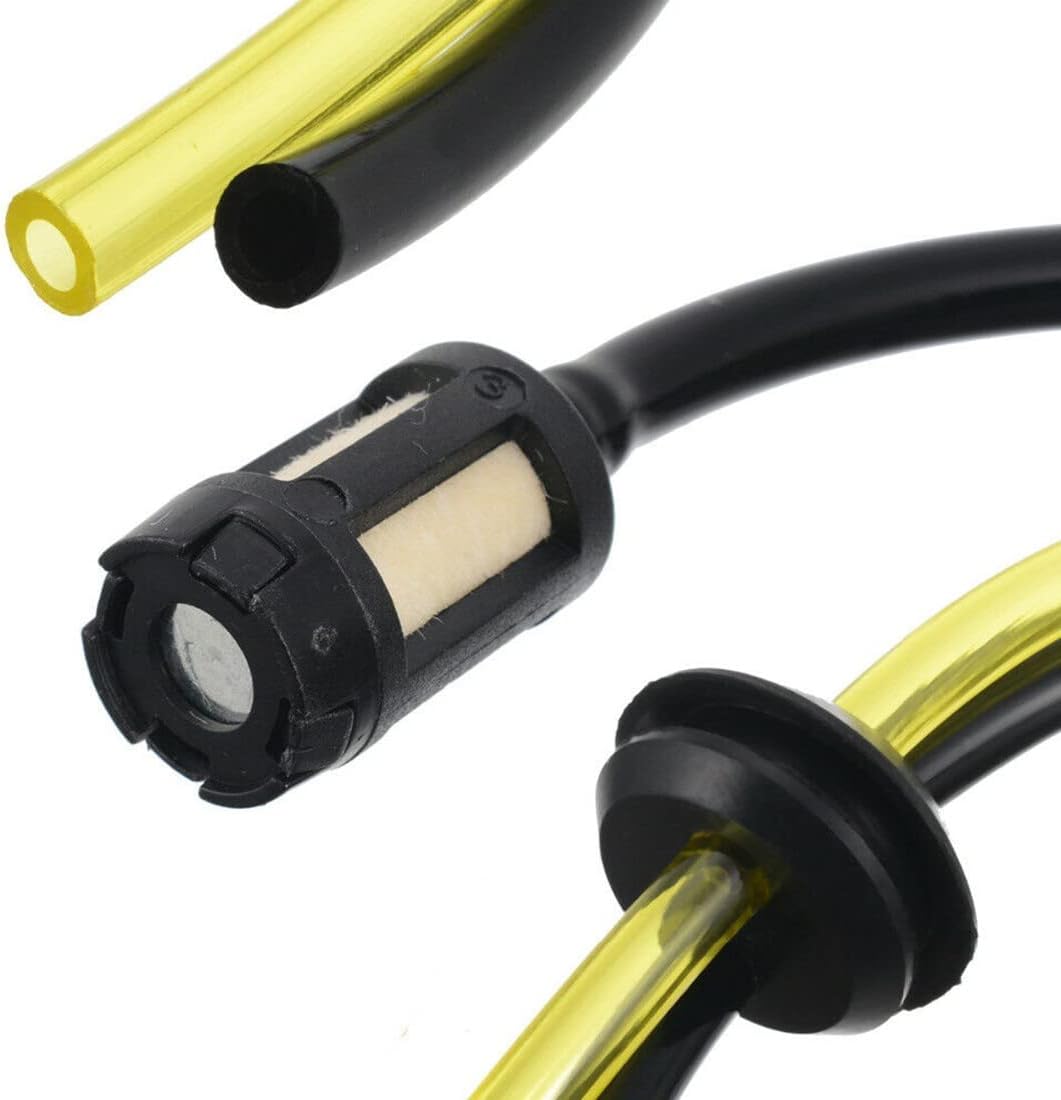 5 Pièces Durite Essence Debroussailleuse Pieces Detachees Filtre Essence pour Tondeuse Taille Haie Taille Bordure - 5