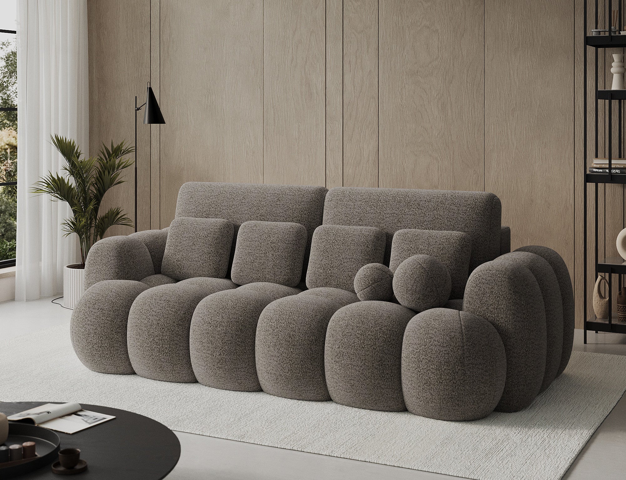Canapé design COCOON – Le confort moderne au service de votre quotidien-Marron - 7