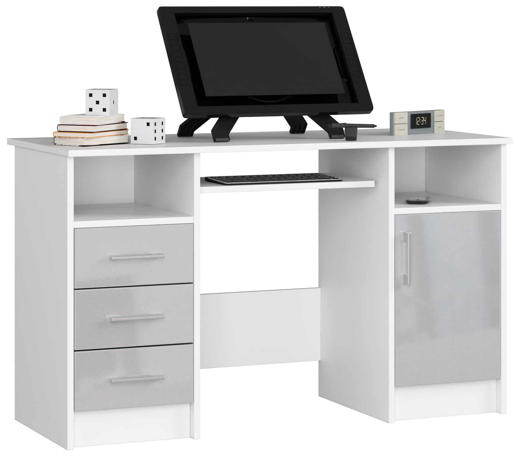 Bureau 3 tiroirs Éloi- Monaco main image 1