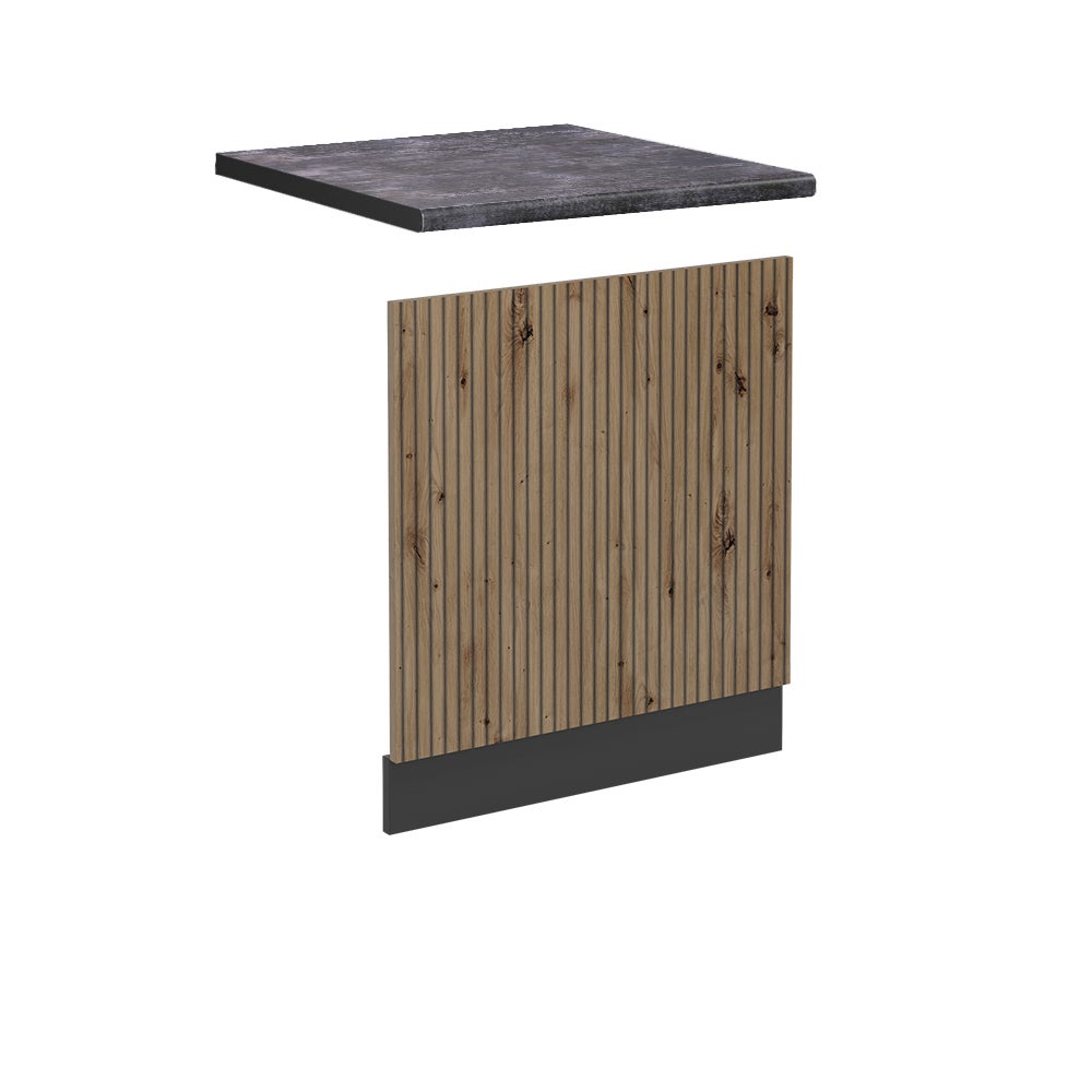 Vicco Panel przedni R-Line, Dąb rzemieślniczy, 60 cm , BP Antracyt