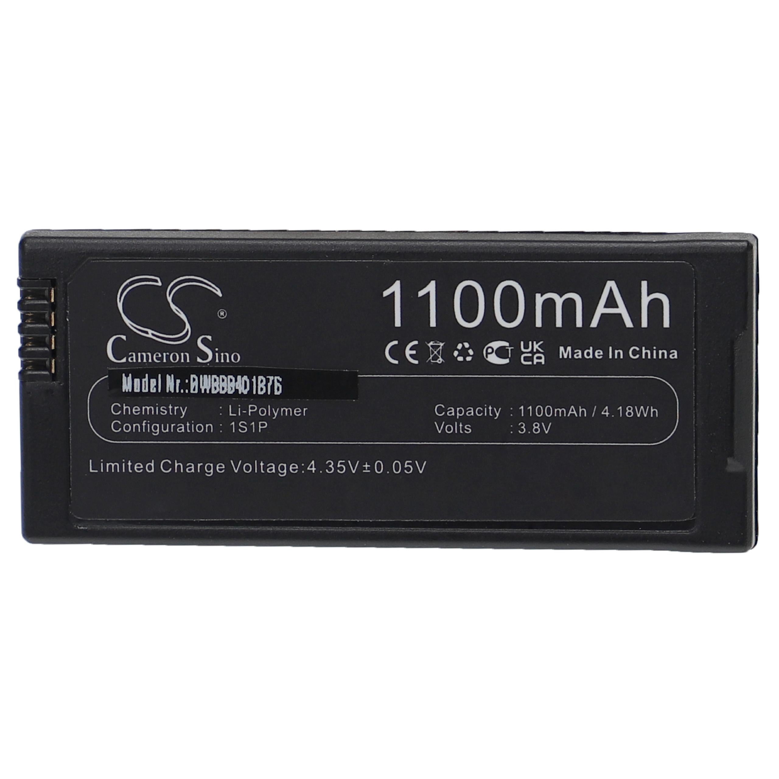 RiToEasysports Drone Batteria, 1100 MAh 3.8V Drone Battery