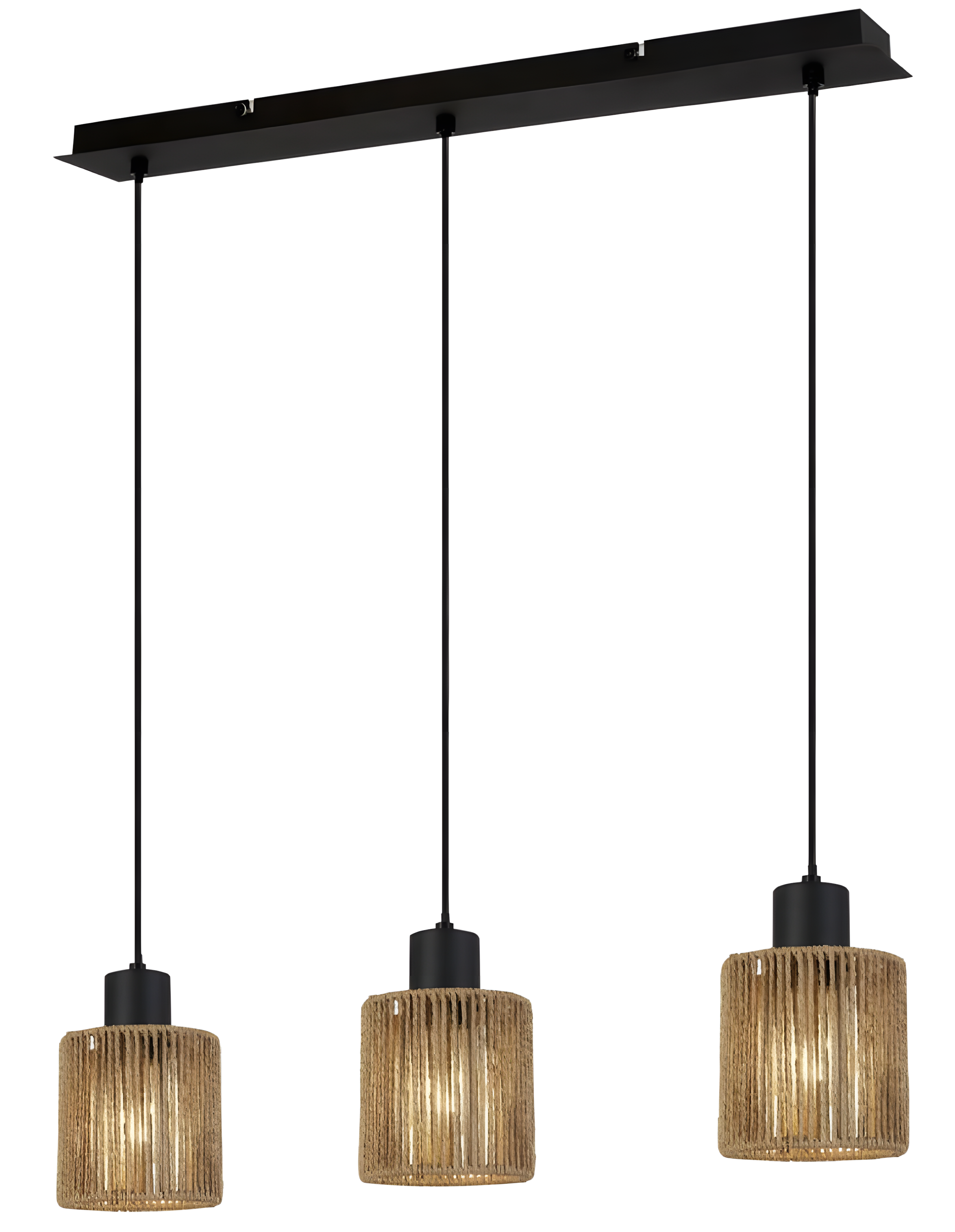 Lampa Sufitowa Wisząca Toolight App1821-3Cp Czarny