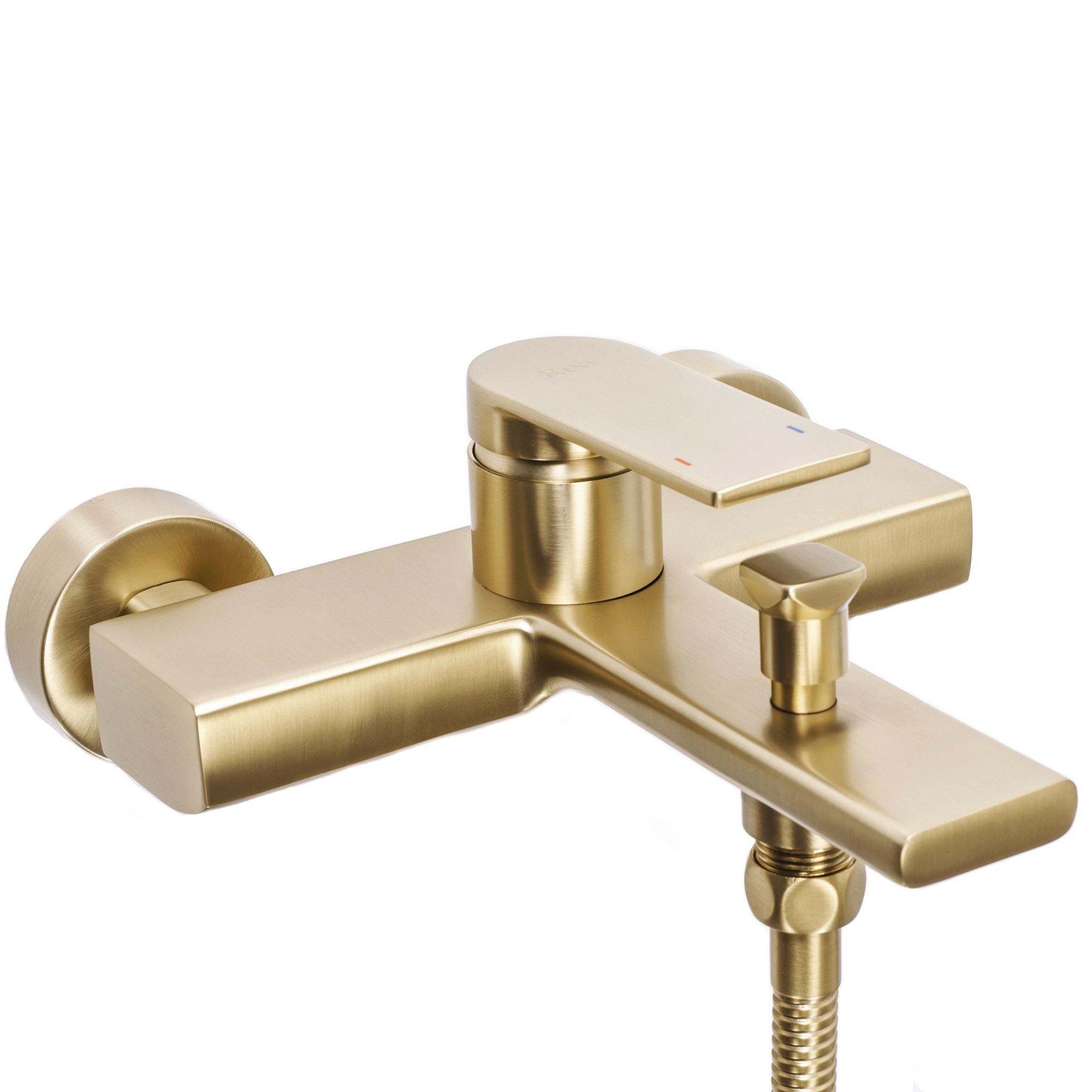 ROBINET DE BAIGNOIRE REA VERSO BRUSH GOLD - 4